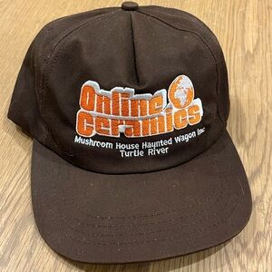 Online Ceramics Earth Logo Hat (Brown) - rare 2021 release
